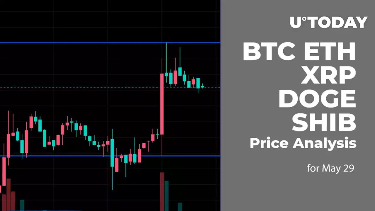 BTC, ETH, XRP, DOGE and SHIB Price Analysis for May 29