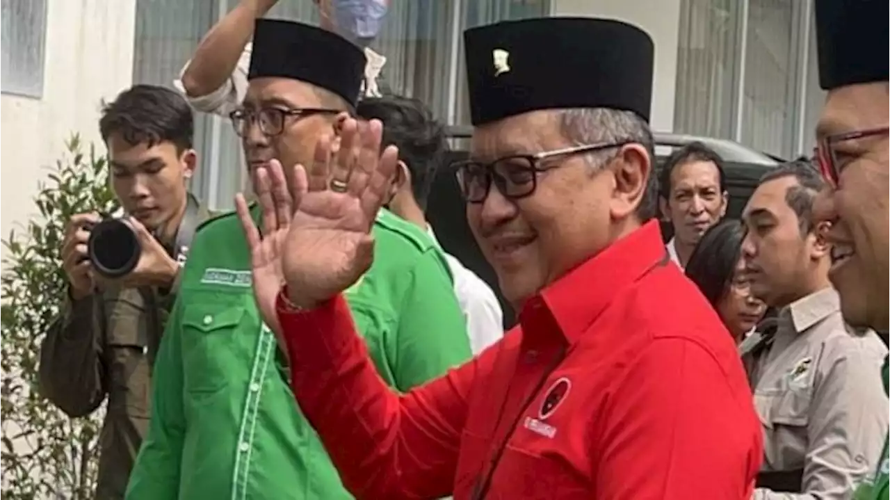 Sekjen PDIP dan Rombongan Sambangi Markas PPP, Bahas Pemenangan Ganjar