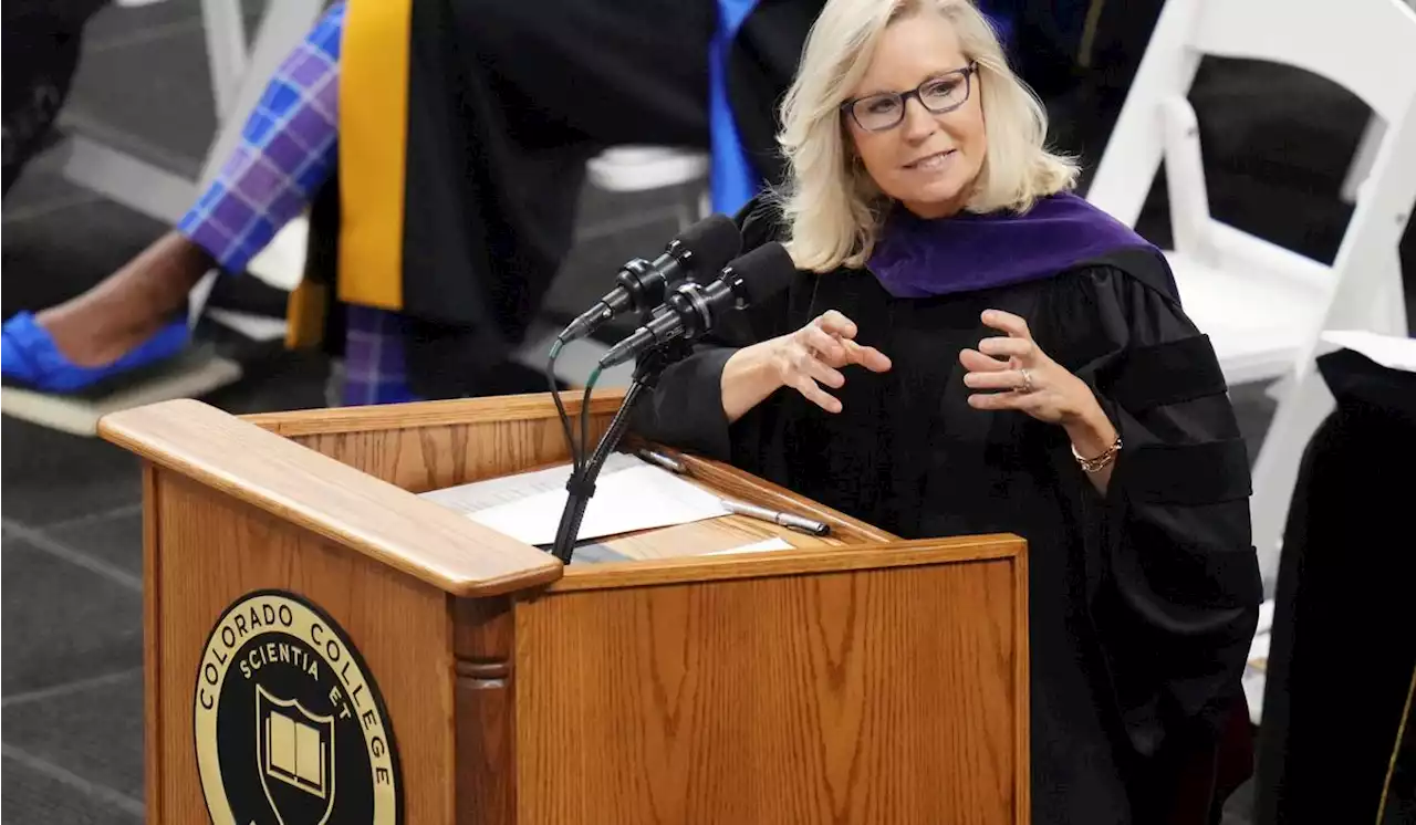 Liz Cheney urges graduates not to compromise with the truth in commencement speech; some booed