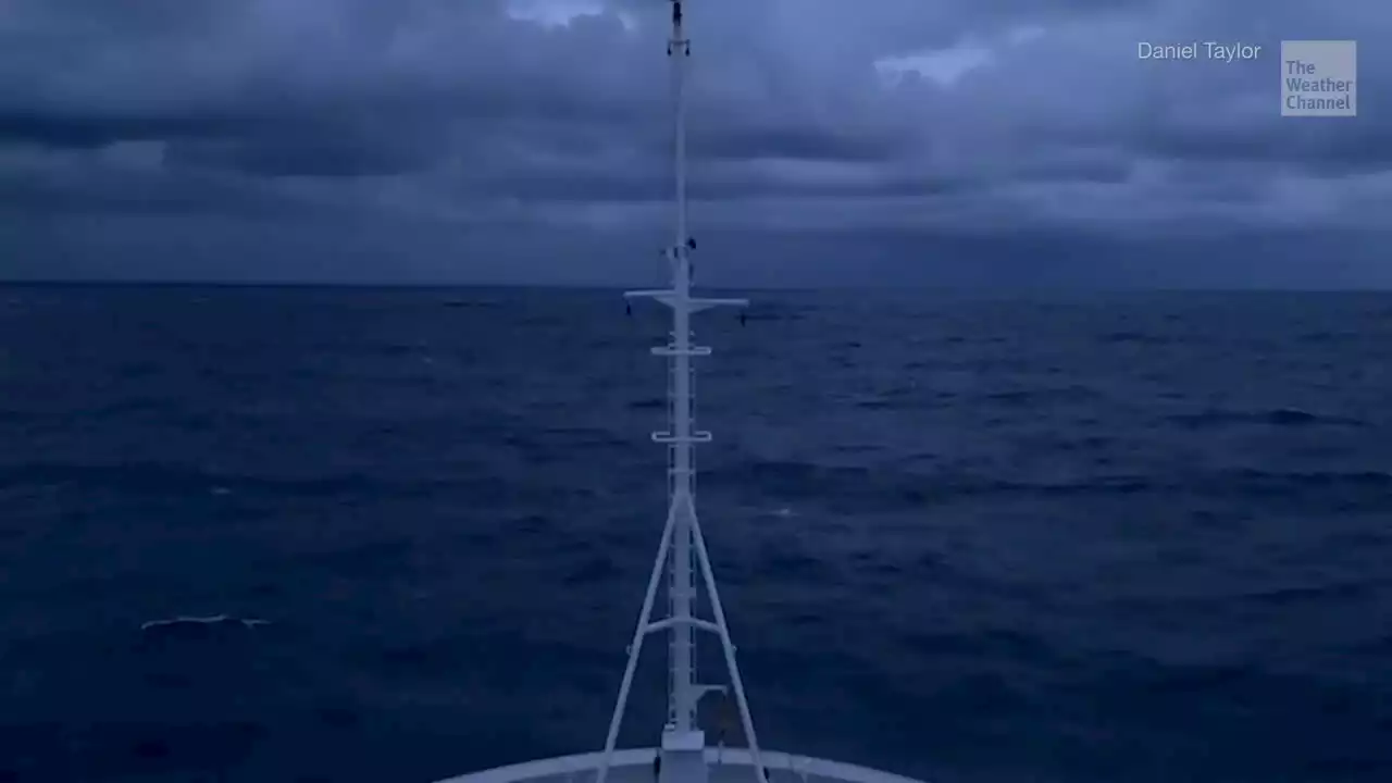 Rough Seas Toss Carnival Cruise Off Carolina Coast - Videos from The Weather Channel