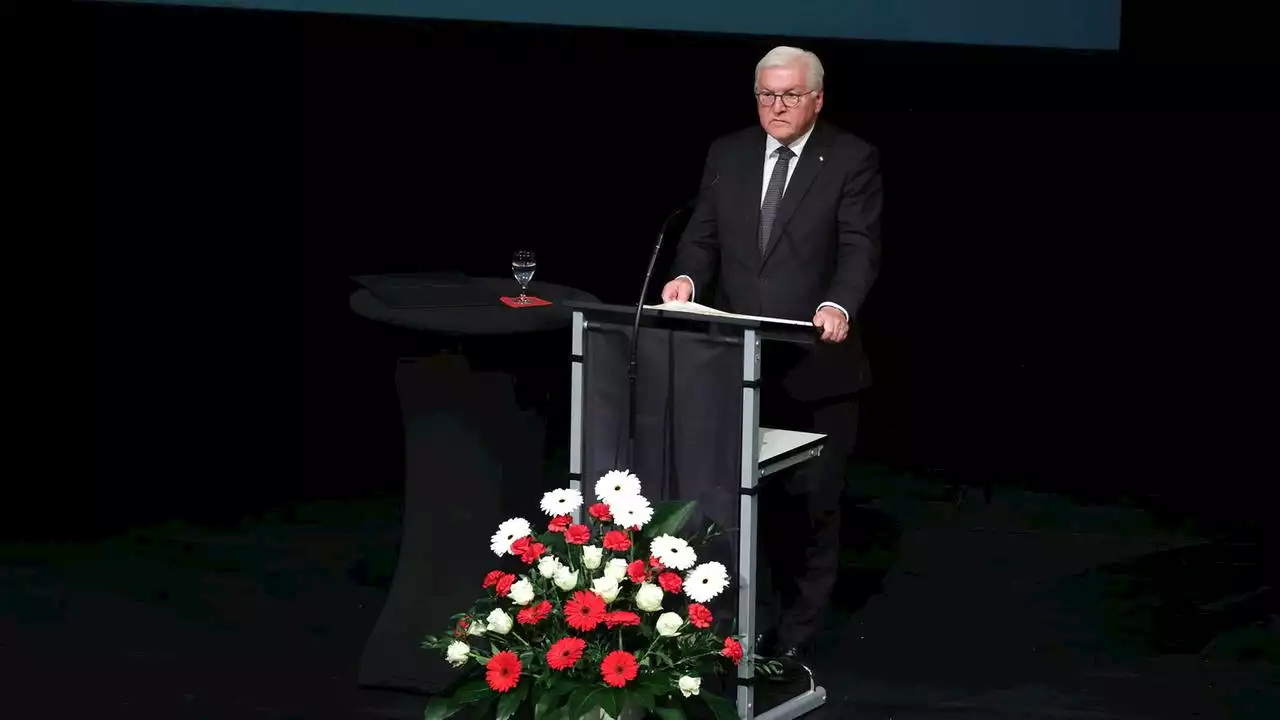 Gedenkfeier in Solingen - Steinmeier: 'Ich nenne das Terror“