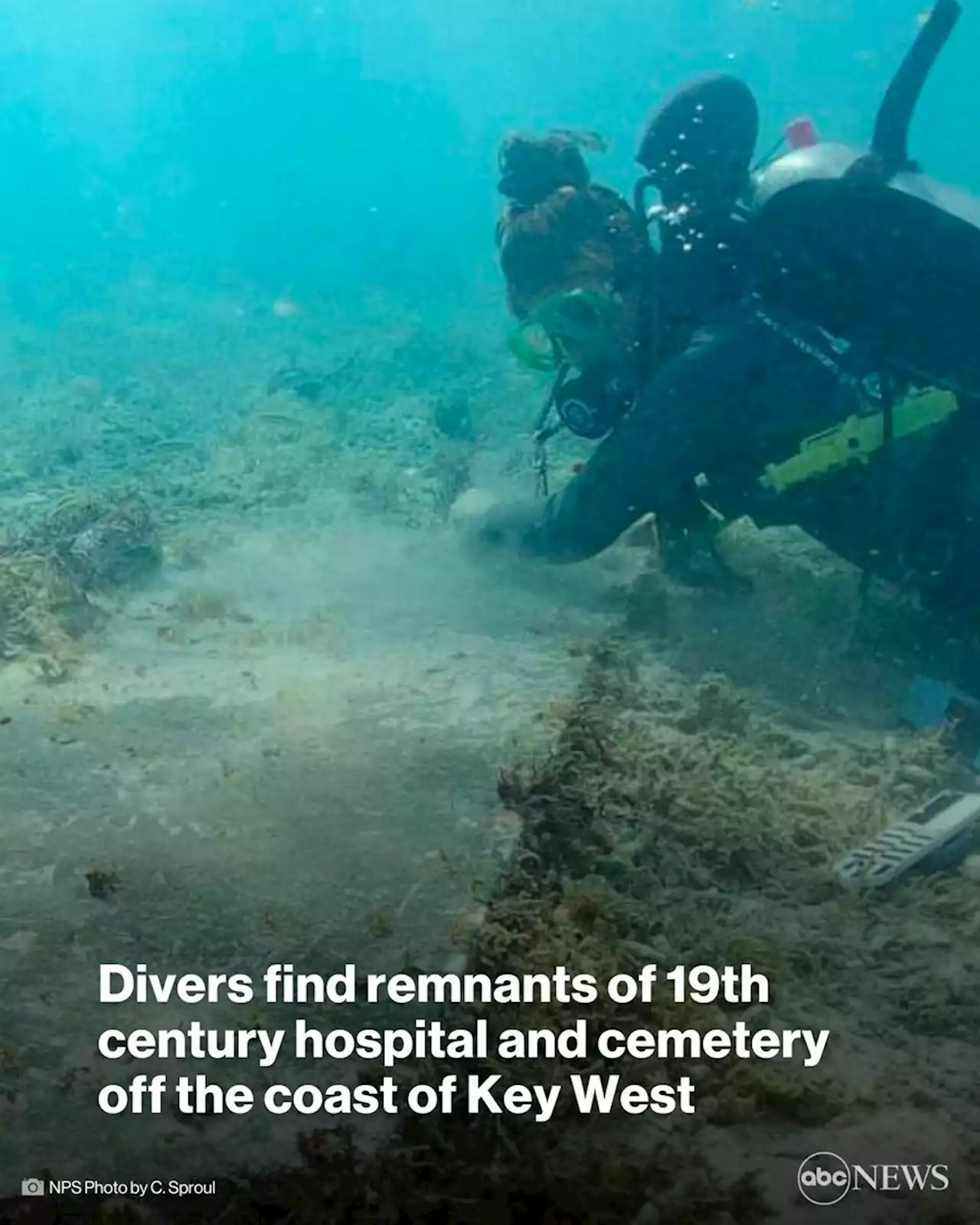 Divers find underwater hospital, cemetery off coast of Key West