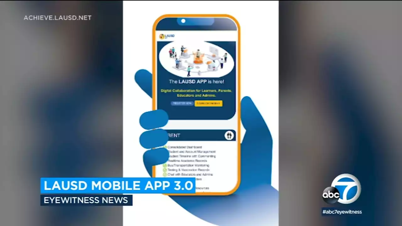 LAUSD launches app upgrade that allows live access to grades, teachers and transportation tracking