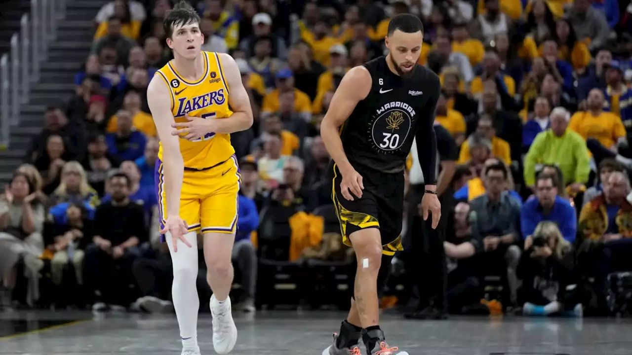 Davis, James deliver as Lakers top Curry, Warriors in Game 1