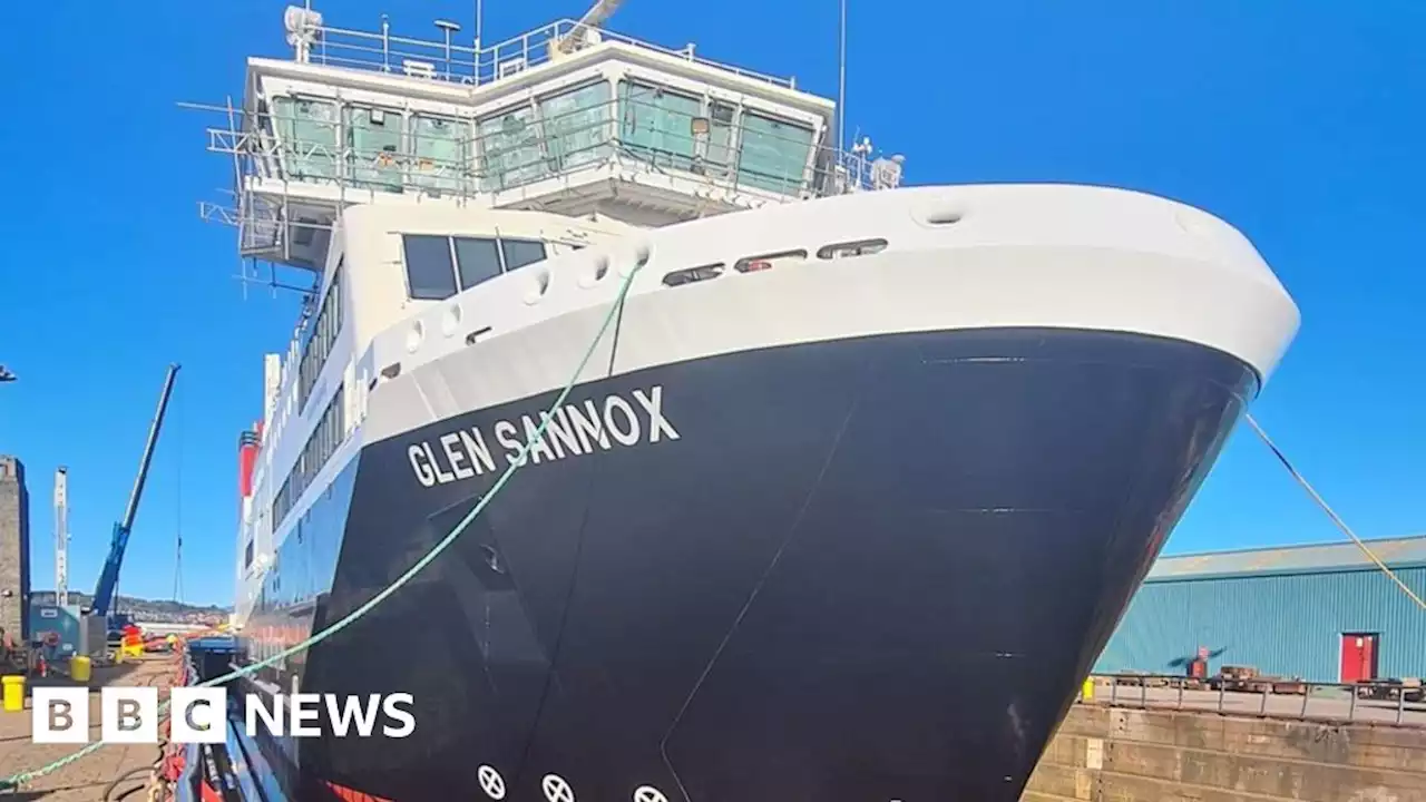 CalMac racks up £1.6m crew bill for unfinished Glen Sannox ferry