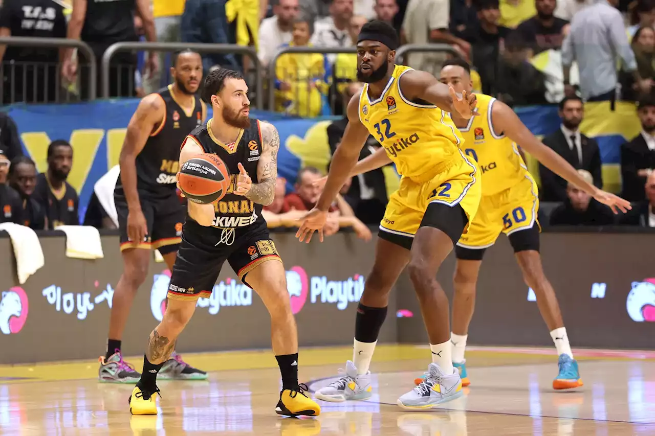 Monaco l’emporte à Tel Aviv et n’est plus qu’à un match du Final Four - BeBasket