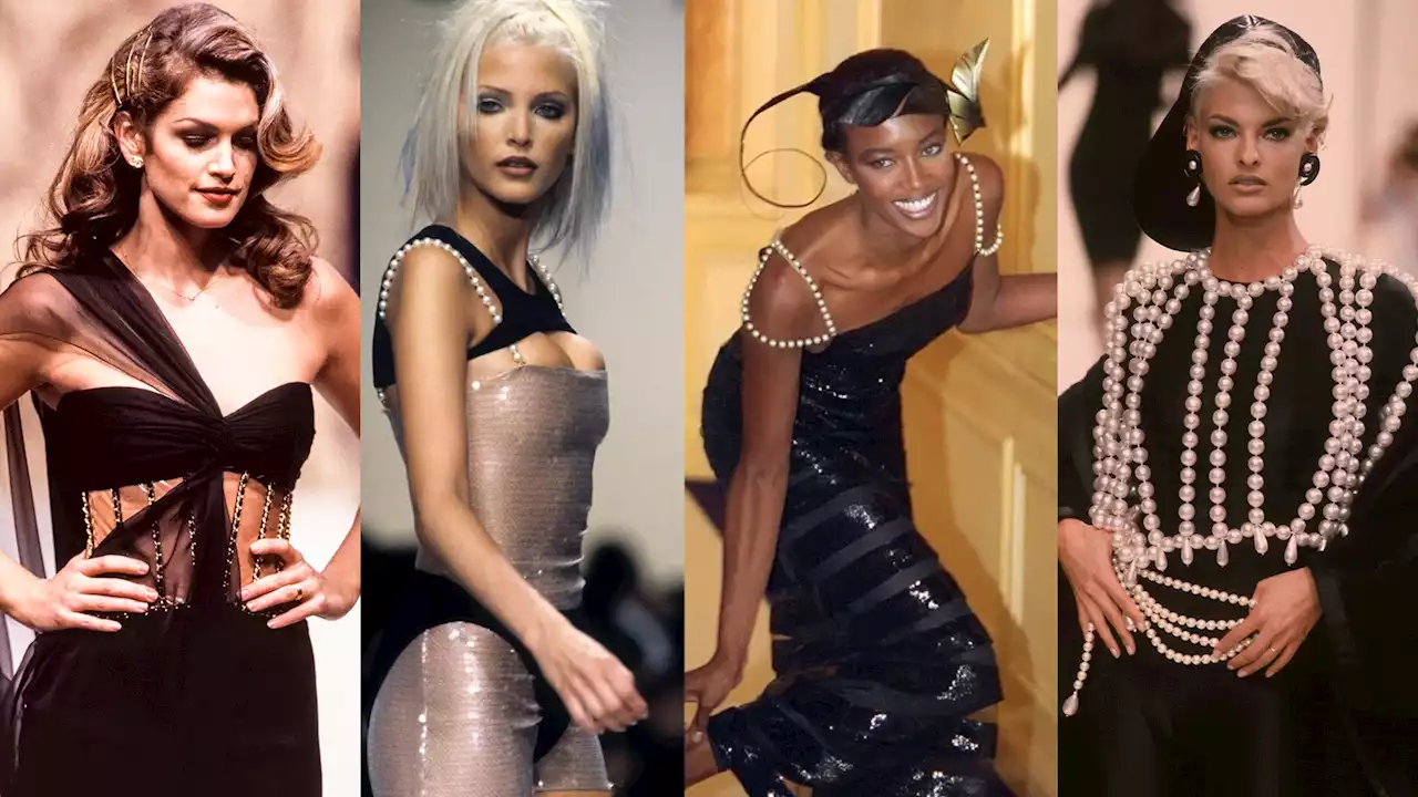 Every Epic Supermodel Runway Look That Reappeared At The Met Gala