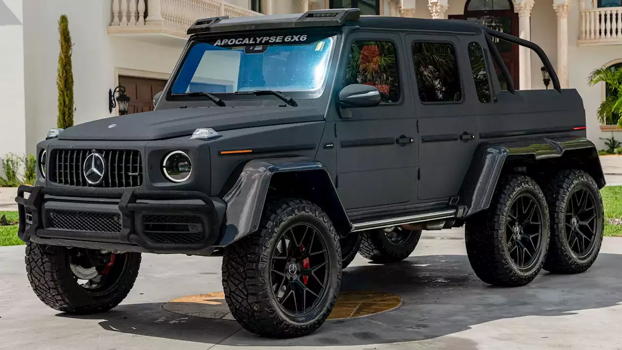 This Mercedes-AMG G63 Has Been Transformed Into A 6x6 Monster | Carscoops