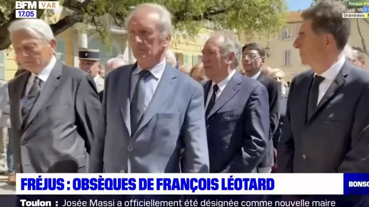 Obsèques de François Léotard : François Bayrou, Paul-Loup Sulitzer, des chants corses... L'adieu à l...