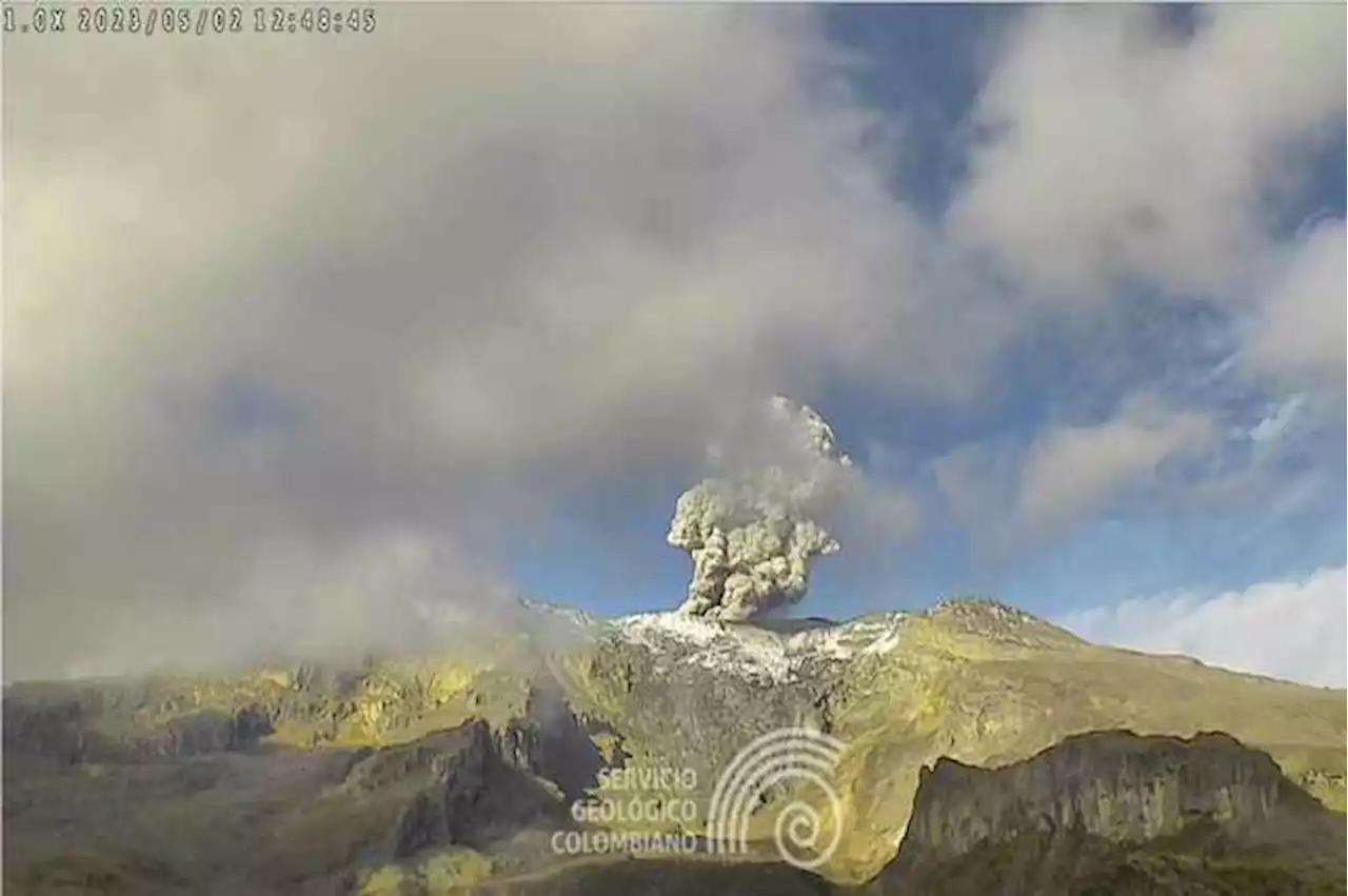 Esto dice el último reporte sobre nivel de actividad del volcán Nevado del Ruiz