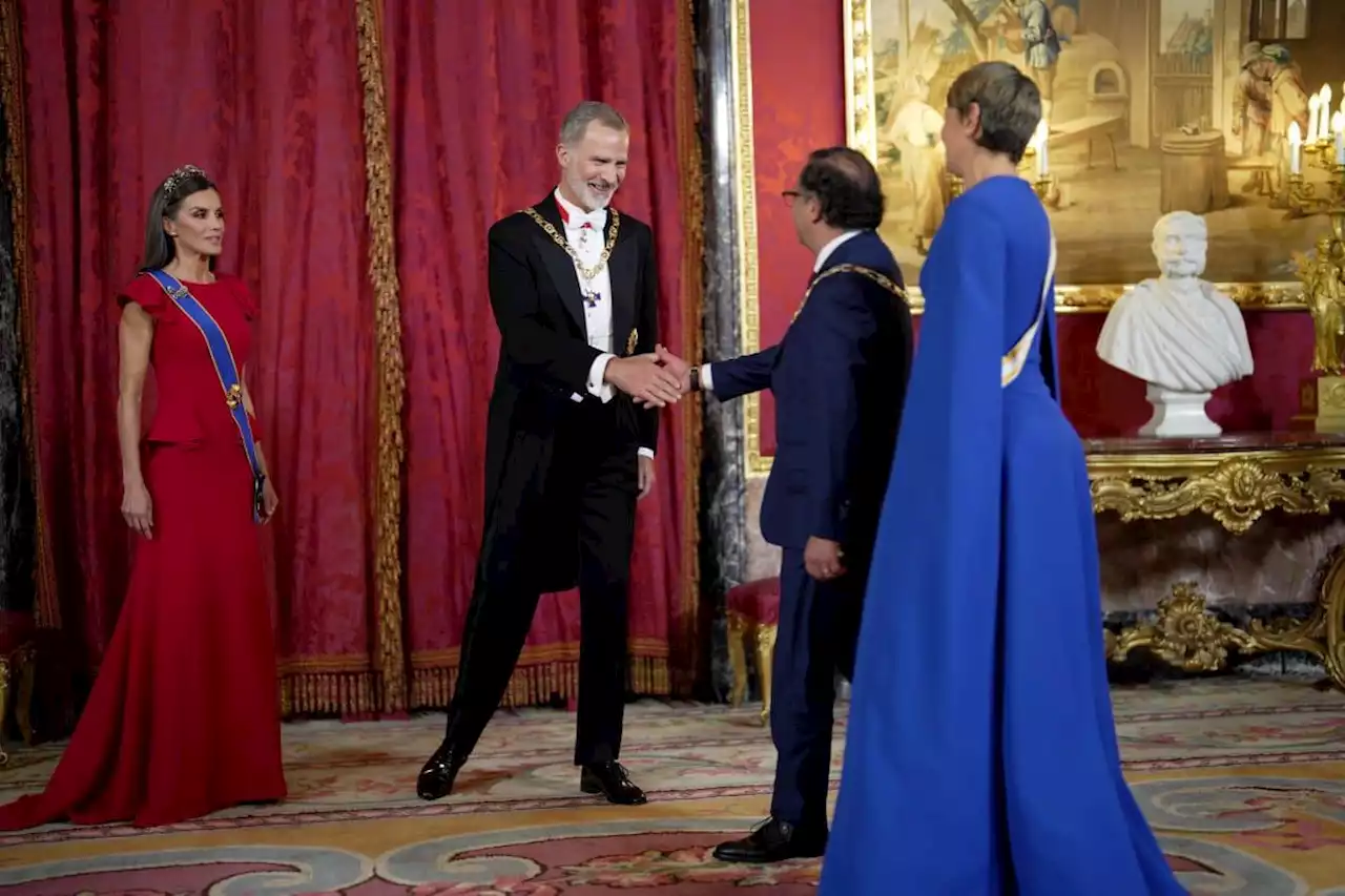 Así fue la visita el presidente Petro a los reyes de España