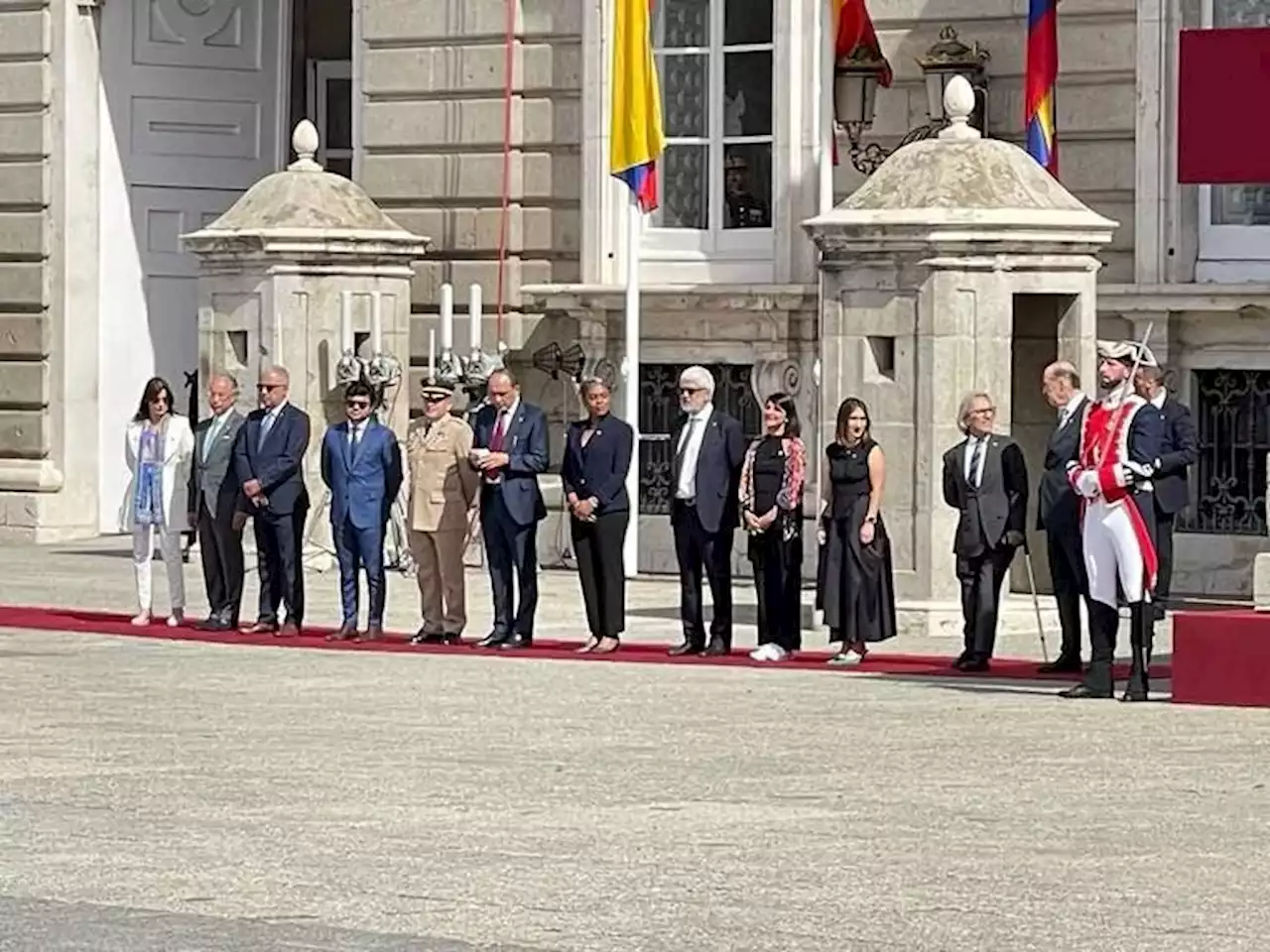 Irene Vélez, ministra de Minas, se presentó en tenis ante los reyes de España