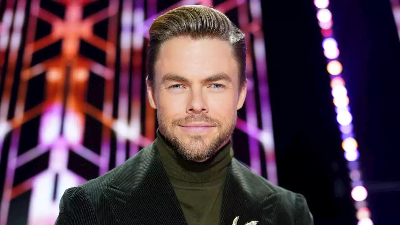 Derek Hough Tears Up About Len Goodman's Death: 'Huge Shock'