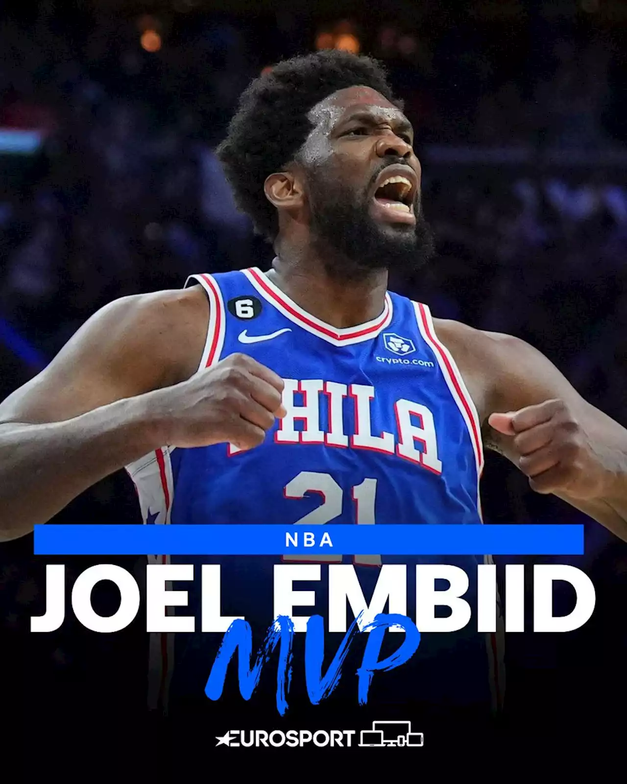 NBA : le Camerounais Joel Embiid (Sixers) désigné MVP, meilleur joueur de la saison régulière