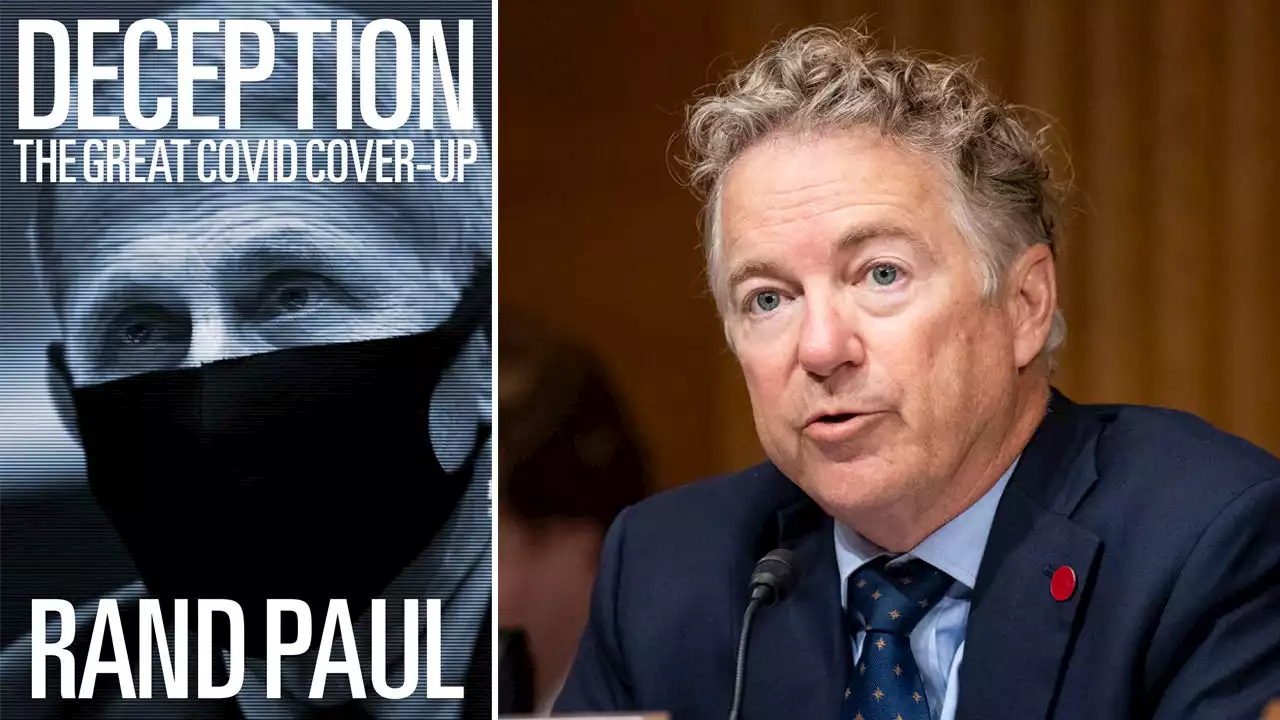 Sen. Rand Paul takes aim at Dr. Fauci in new book focused on the COVID-19 'cover-up'