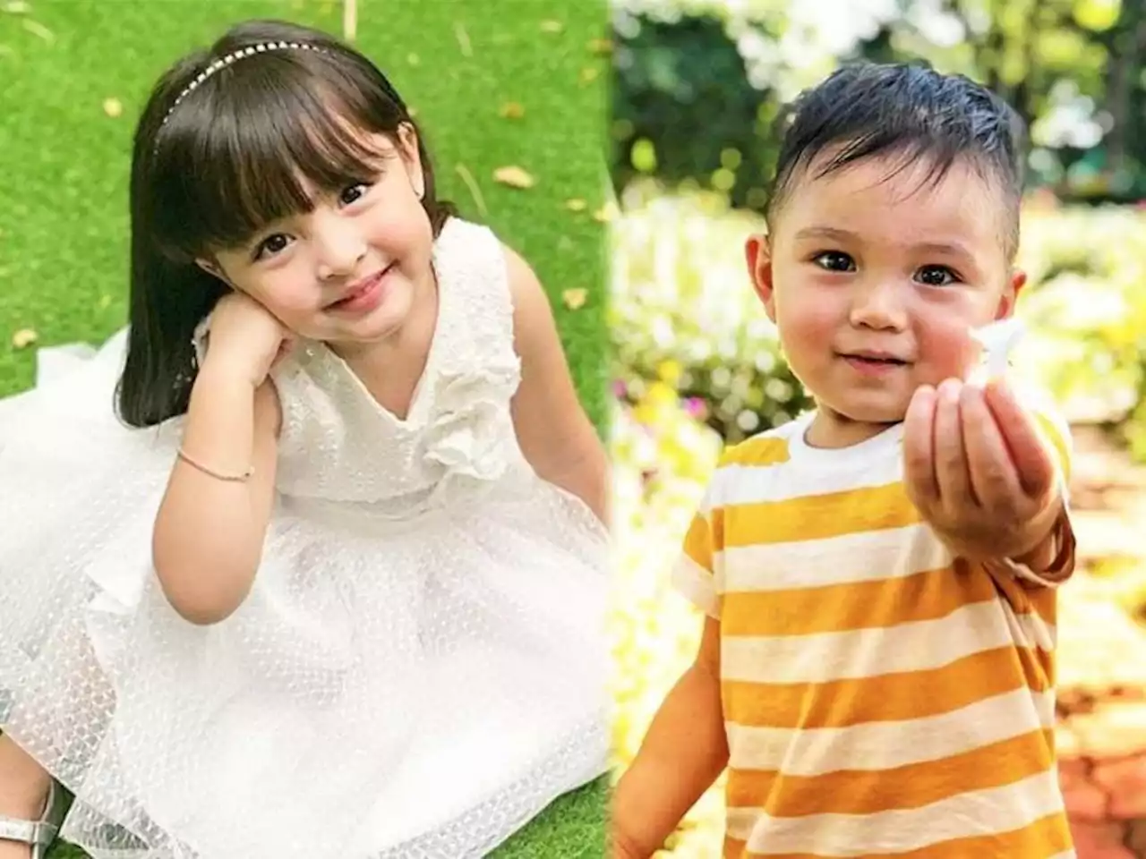 IN PHOTOS: Celebrity kids' first experience as ate and kuya