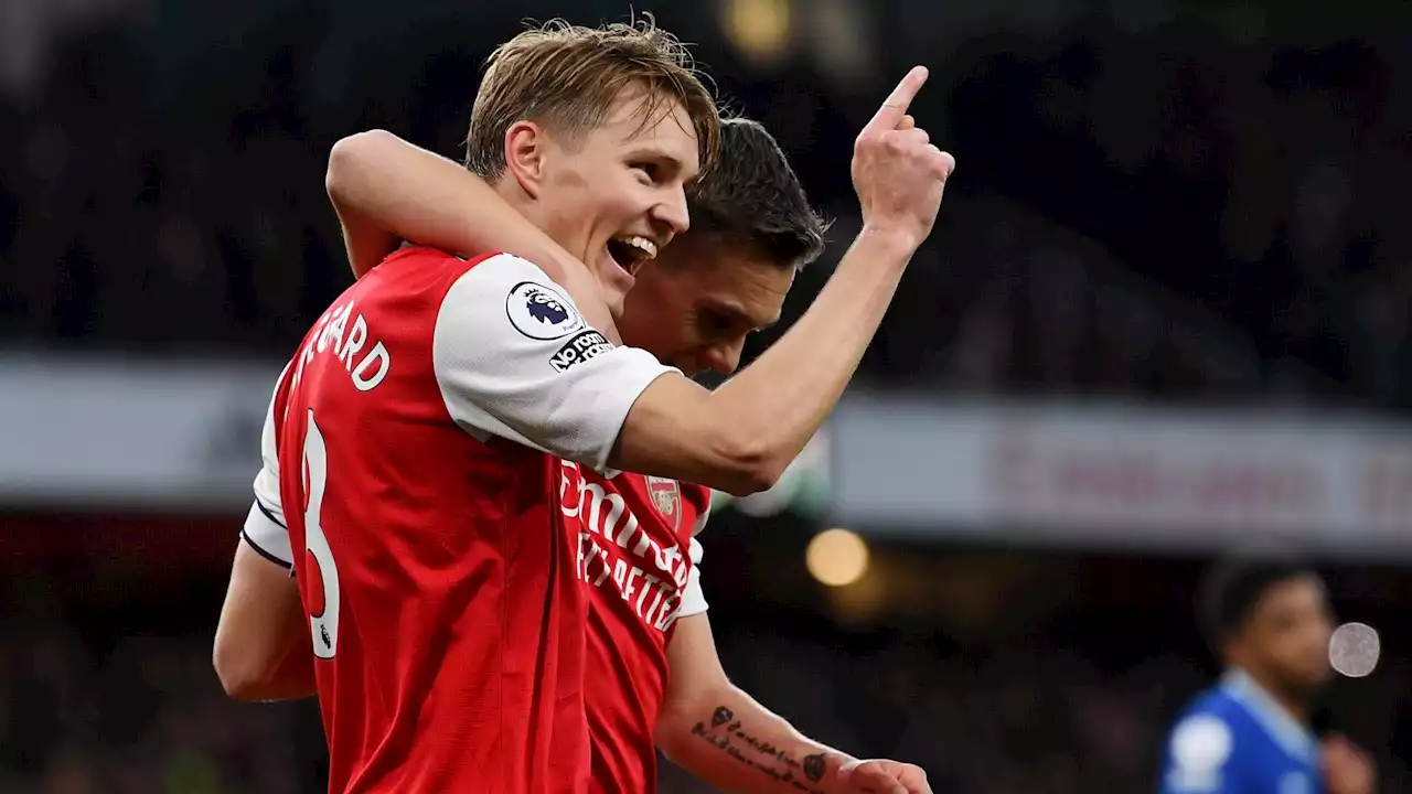 Rating Pemain Arsenal Vs Chelsea: Martin Odegaard & Granit Xhaka Gemilang, Bawa The Gunners Jaga Asa Juara | Goal.com Indonesia