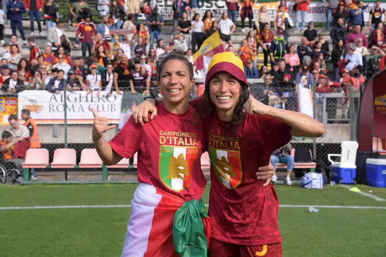 Calcio femminile, la Roma vince lo scudetto - iO Donna