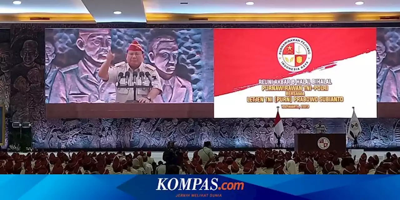 Pidato di JEC Yogyakarta, Prabowo Sebut Ganjar dan Anies Putra Terbaik Bangsa