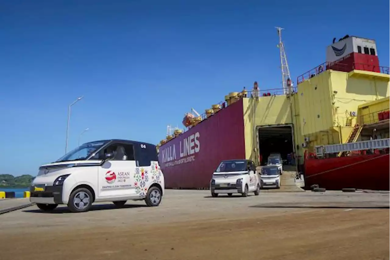 50 Unit Wuling Air ev untuk KTT ASEAN Tiba di Labuan Bajo