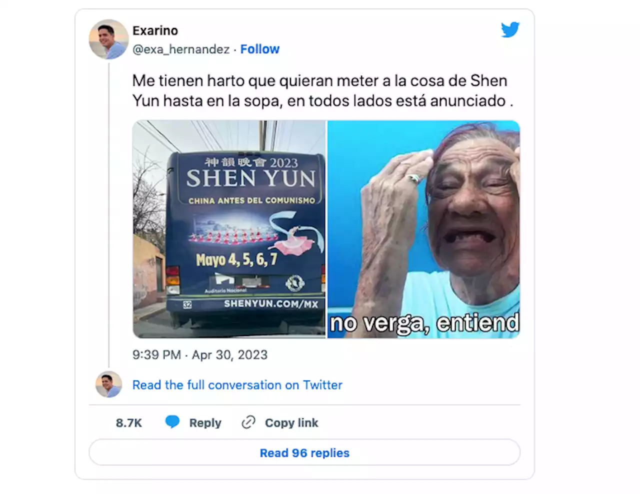 Exceso de publicidad para Shen Yun desespera a usuarios en redes