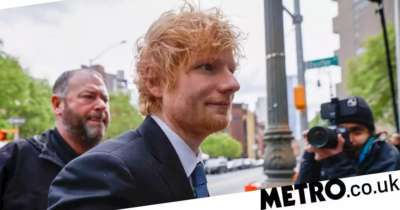 Ed Sheeran misses grandmother's funeral amid copyright court case