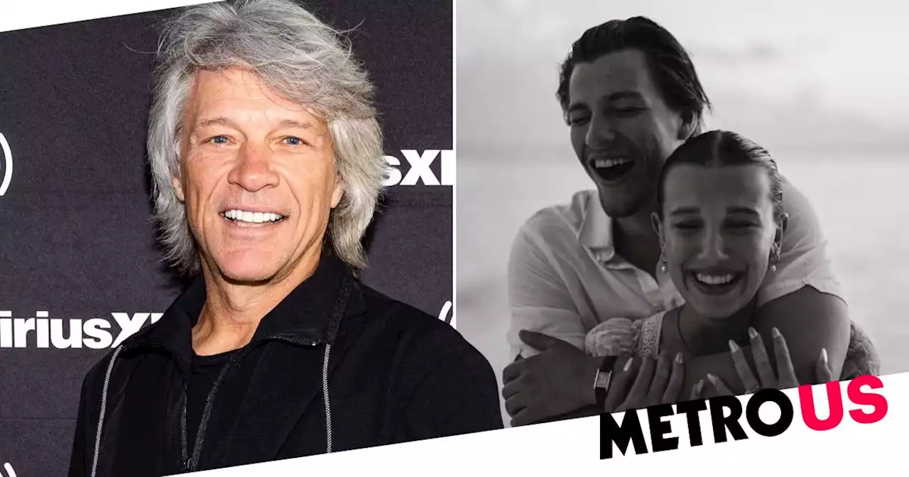 Jon Bon Jovi confirms son’s engagement to Millie Bobby Brown and shares thoughts