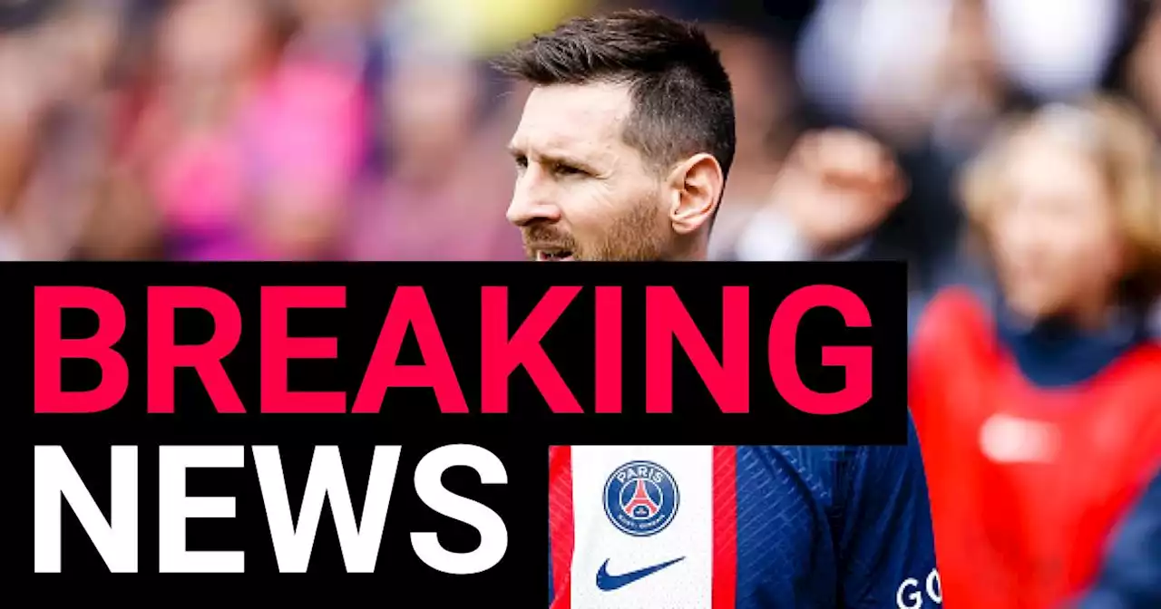 Lionel Messi to leave PSG this summer