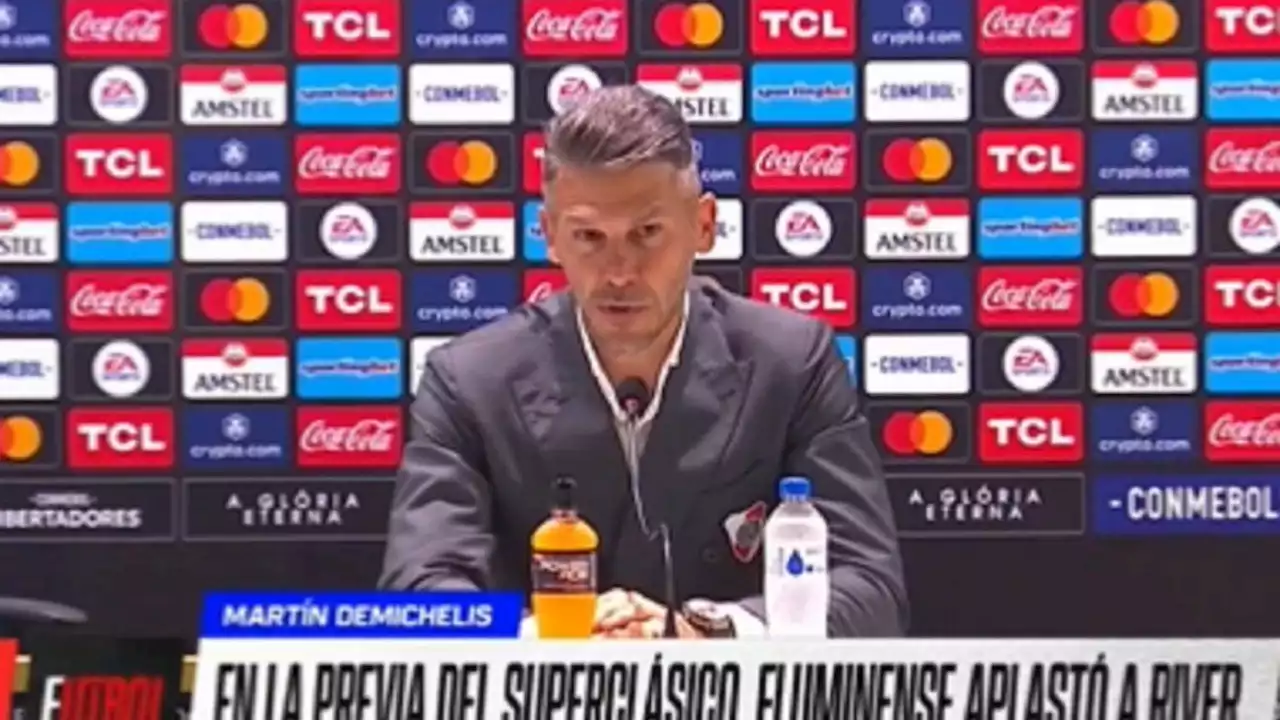 Demichelis, sobre la derrota de River: “Me hago cargo de los cambios”