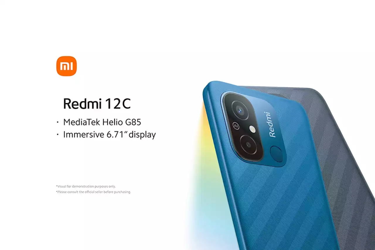 Say hello to your new favourite smartphone – Redmi 12C from Xiaomi