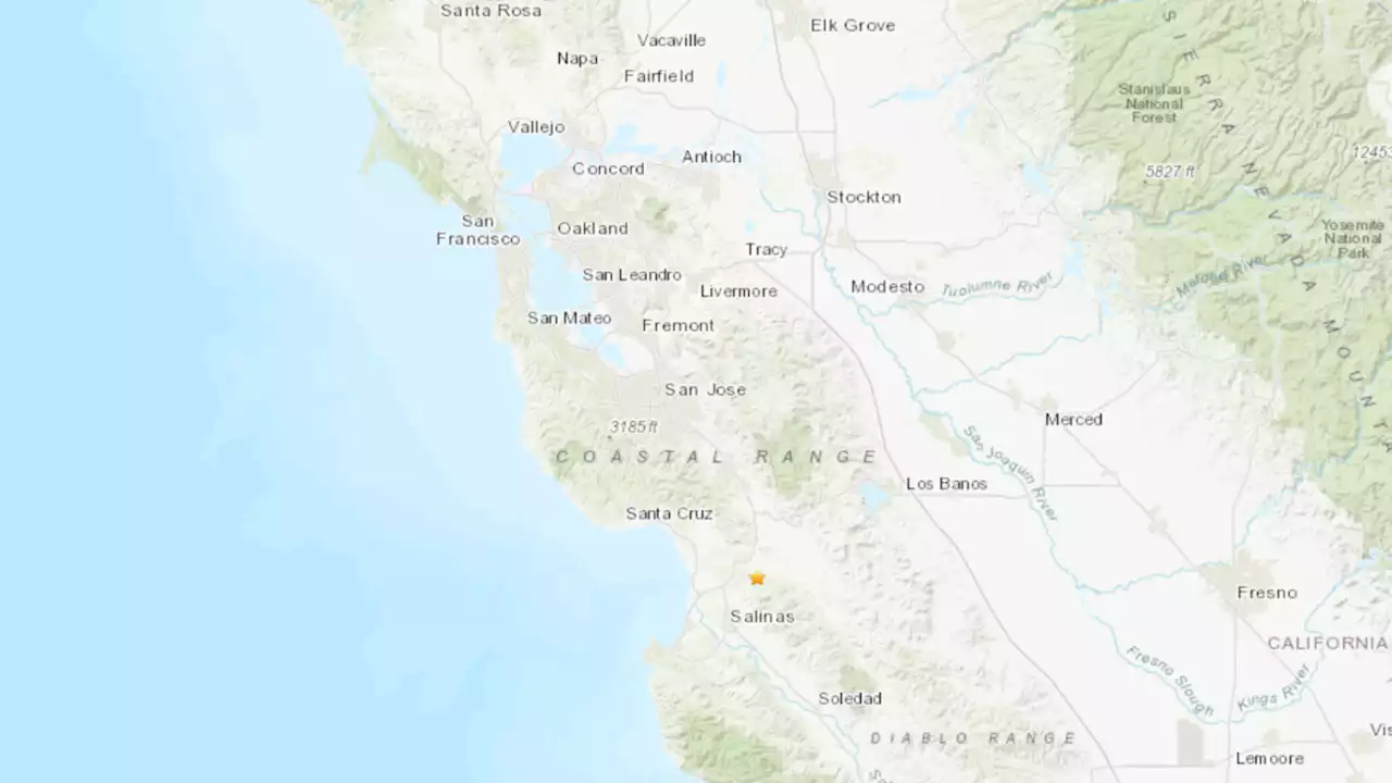 Preliminary 3.2 Magnitude Earthquake Strikes Near San Juan Bautista