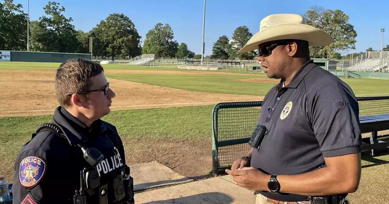 College baseball player shot and wounded by stray bullet during game in Texas, police say