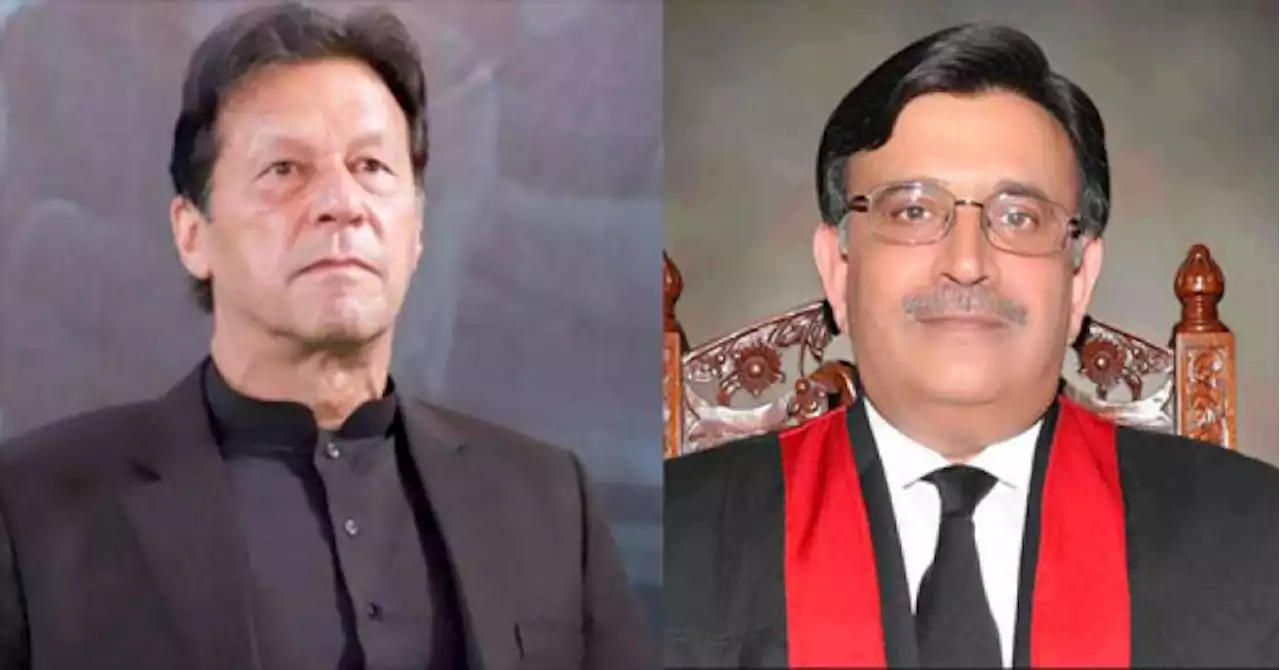 ہفتے کو اپنے چیف جسٹس سے اظہار یکجہتی کیلئے باہر نکلیں: عمران خان کی اپیل