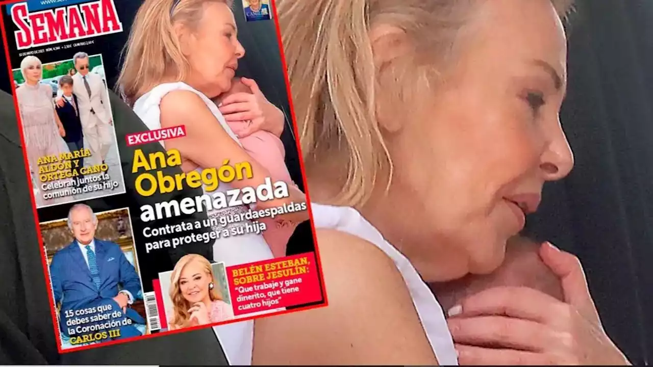 Ana Obregón contrata a un famoso guardaespaldas para proteger a su nieta: quién es Delfín Fernández