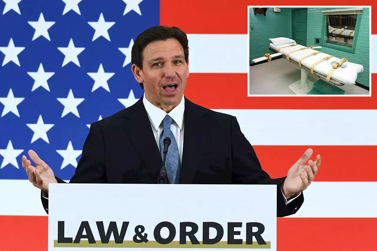 Florida’s Ron DeSantis signs bill allowing death penalty for child rapists