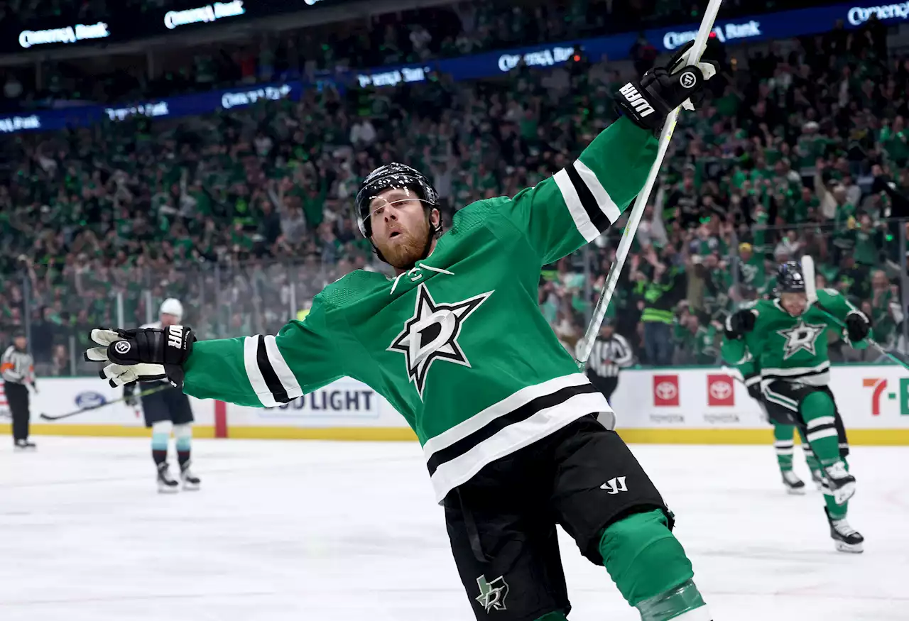 Joe Pavelski four goals in return from concussion, but Stars fall to Kraken in OT