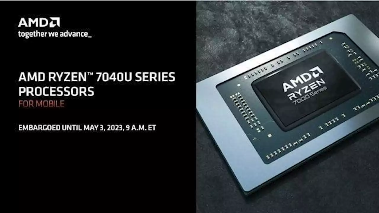 AMD Ryzen 7040U mit Zen 4: Notebook-Chips sollen Intel und Apple übertrumpfen