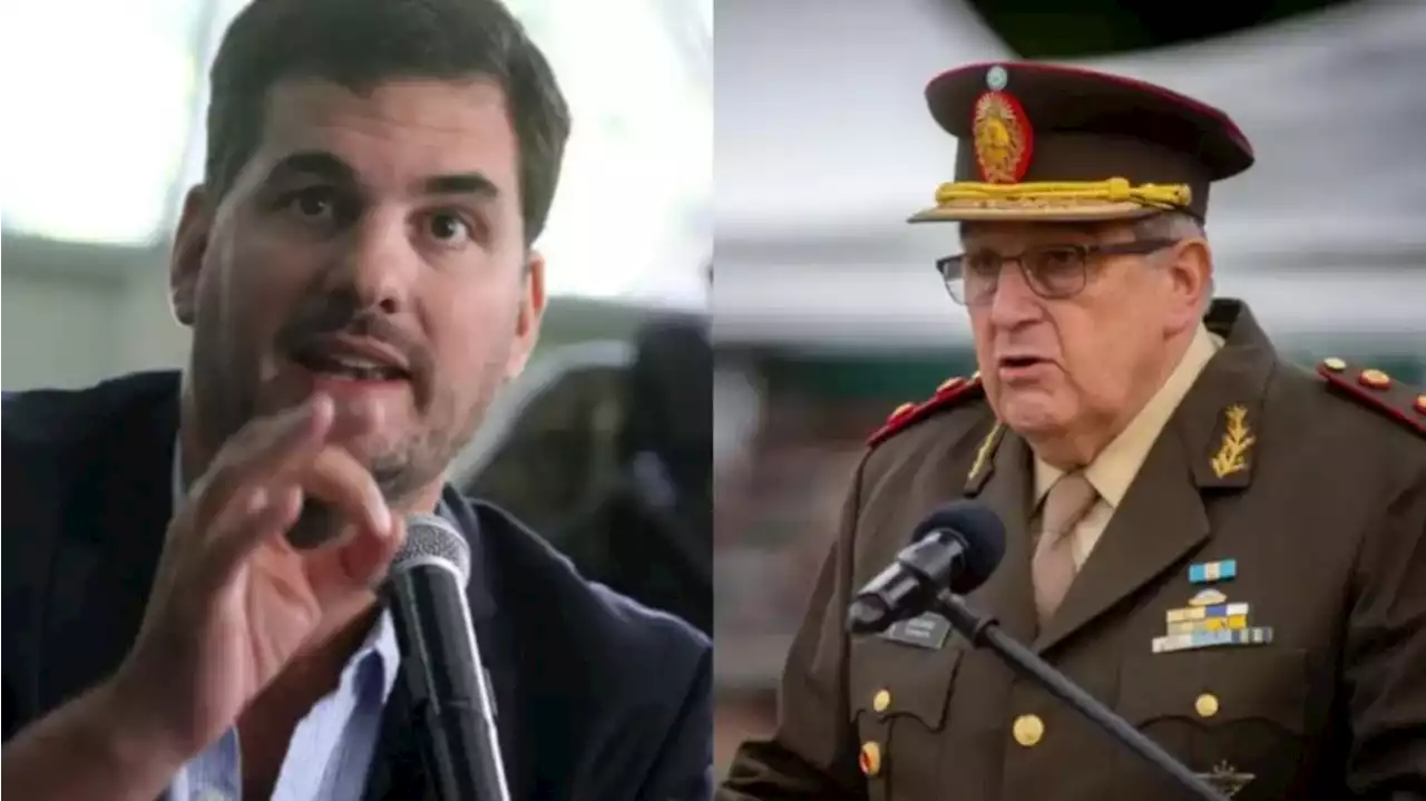 Burzaco pidió al Gobierno que quite la sanción al general que apoyó a militares presos