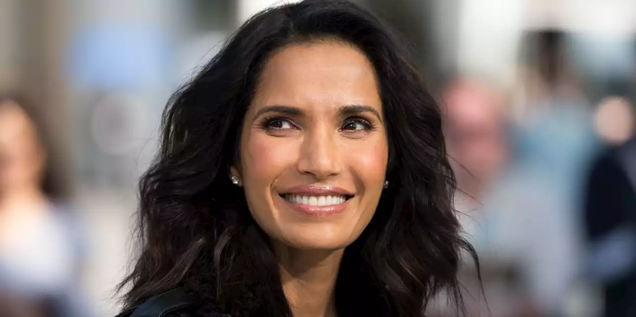 Padma Lakshmi Stuns in a Metal Thong Bikini in New ‘Sports Illustrated’ Pics