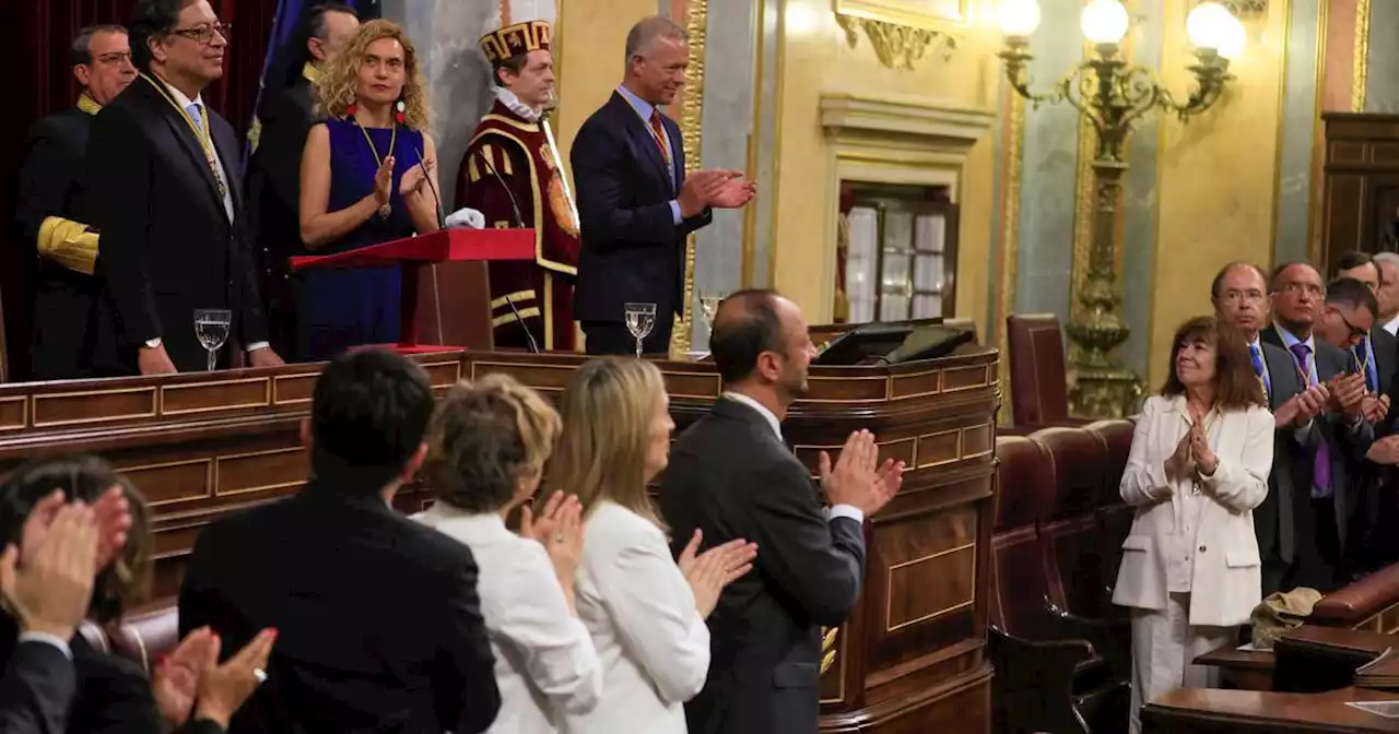 “Es una falsedad”: Petro se despachó contra medio que tergiversó aplausos en Congreso de España