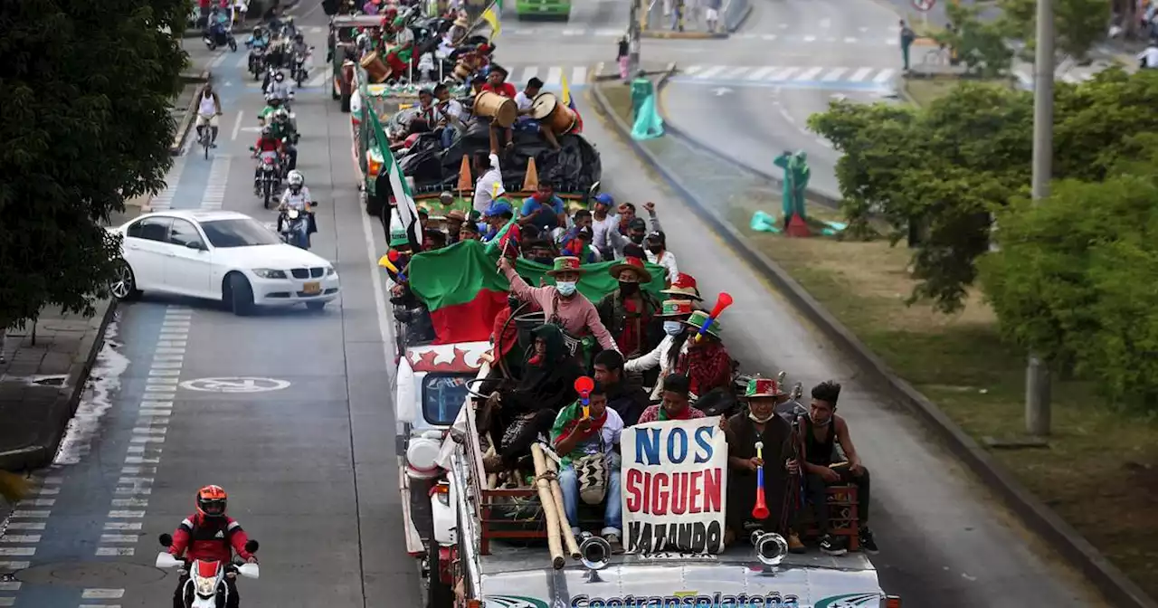 Movilidad Bogotá: manifestaciones indígenas generan bloqueos y novedades viales