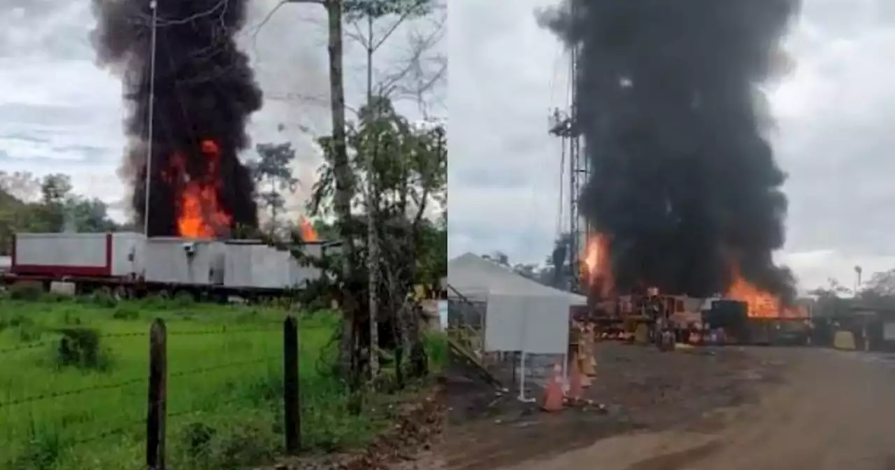 Murió Mario Andrés Canchila, trabajador de Ecopetrol, tras explosión de pozo petrolero en Santander