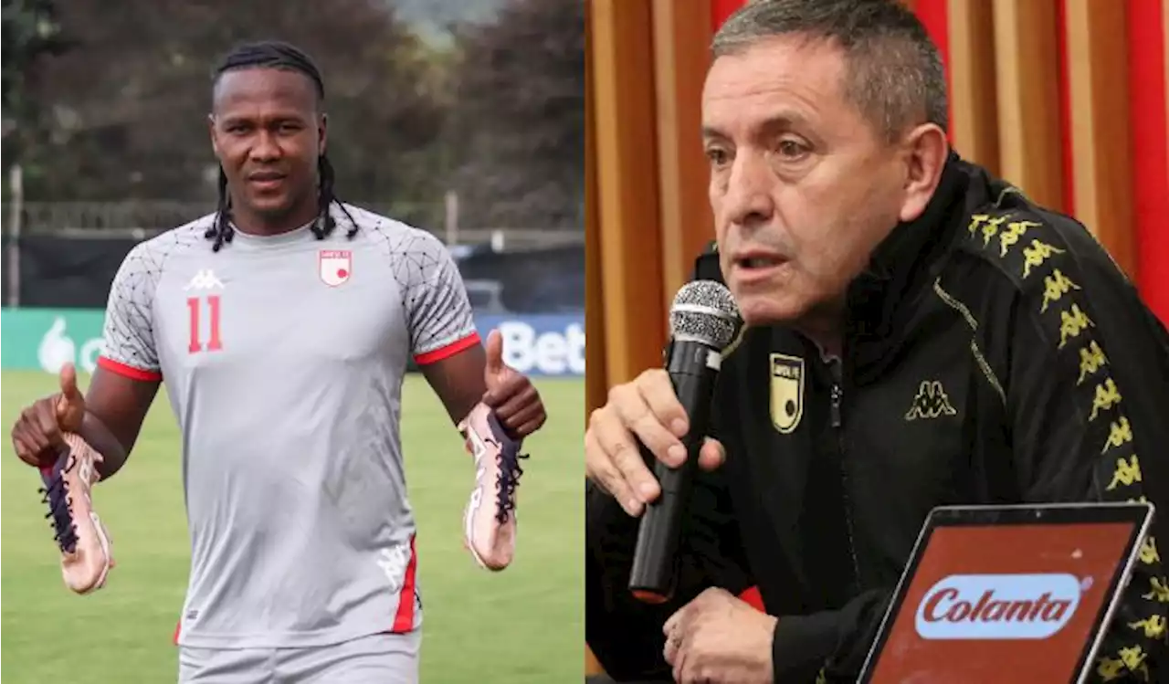 Futuro de Hugo Rodallega en Santa Fe se complicaría y Eduardo Méndez dijo por qué - Pulzo