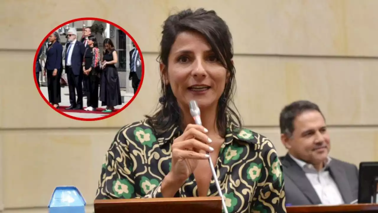 Vuelven tendencia a Irene Vélez por pinta que llevó a encuentro con reyes de España - Pulzo