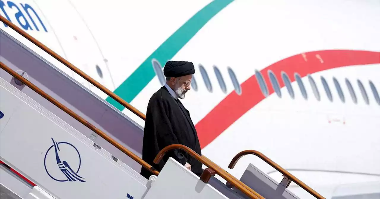 Iranian president in Damascus for first visit since Syrian war began