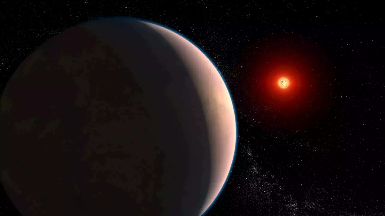 Steamy Space Mystery: Webb Telescope Finds Water Vapor, But From a Rocky Planet or Its Star?