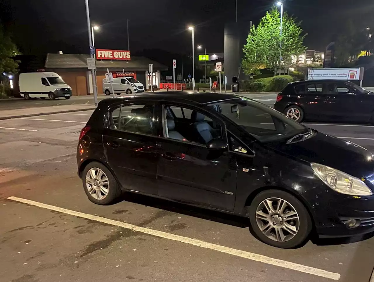 Driver arrested at Telford McDonald's for getting 'sides of alcohol and no insurance' with his food