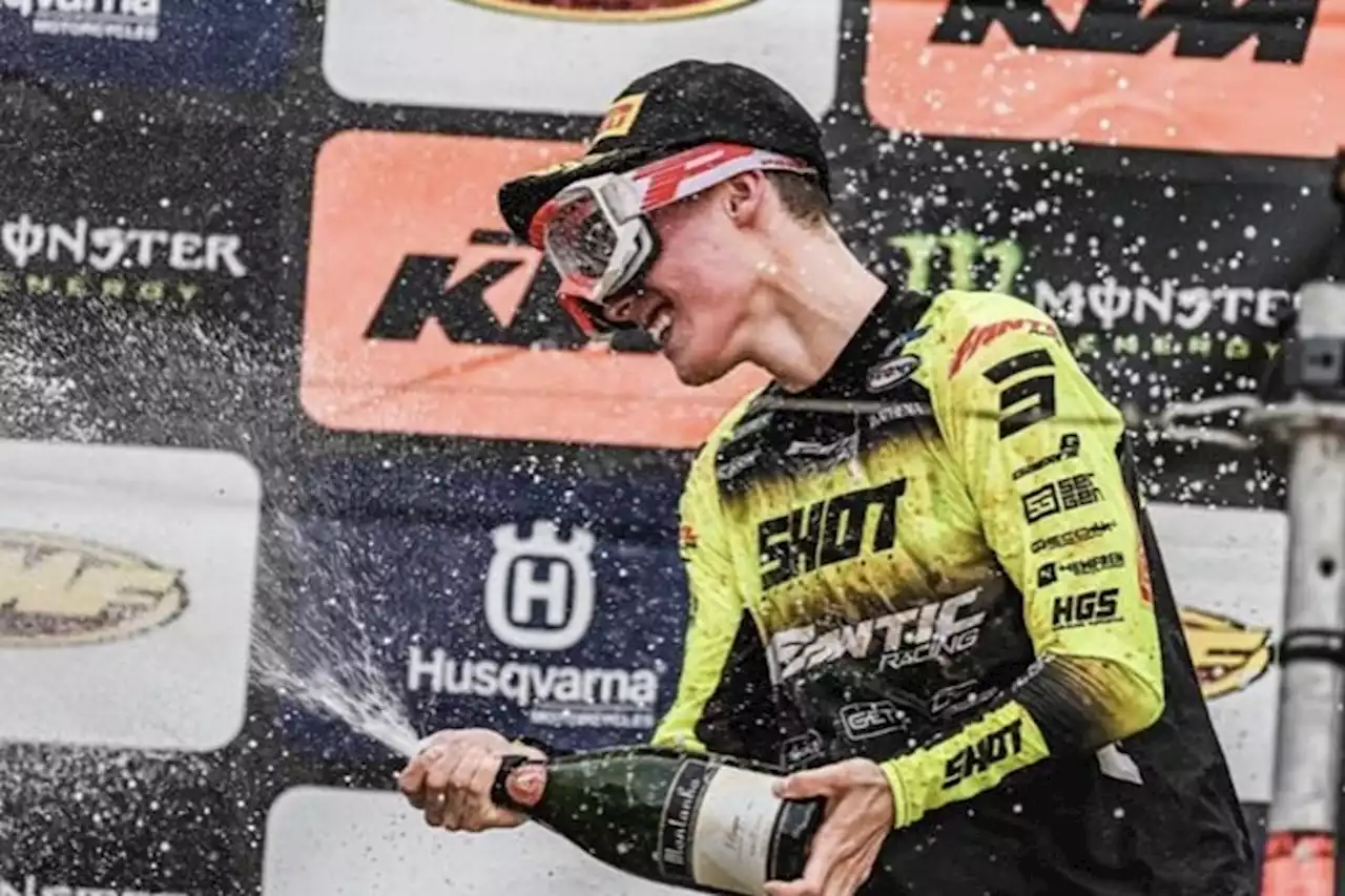 Maximilian Werner (Fantic) erneut auf dem Podium