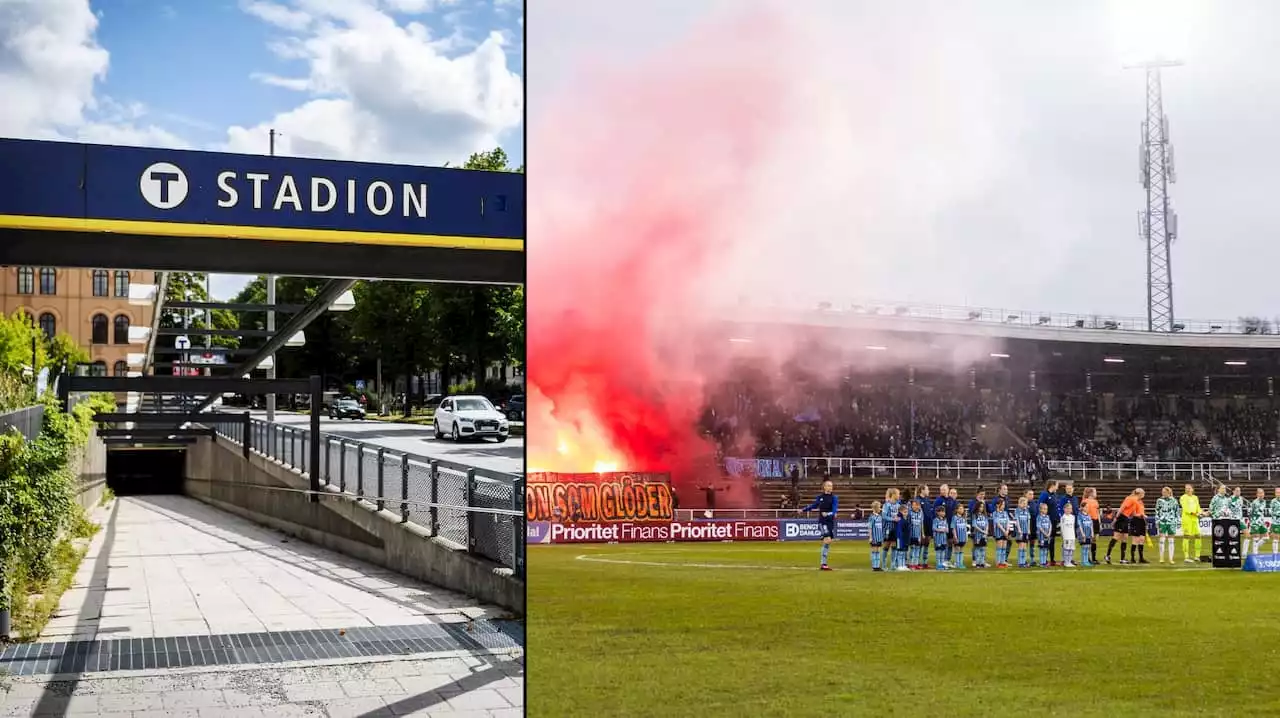 Maskerad grupp gick till attack efter derbyt