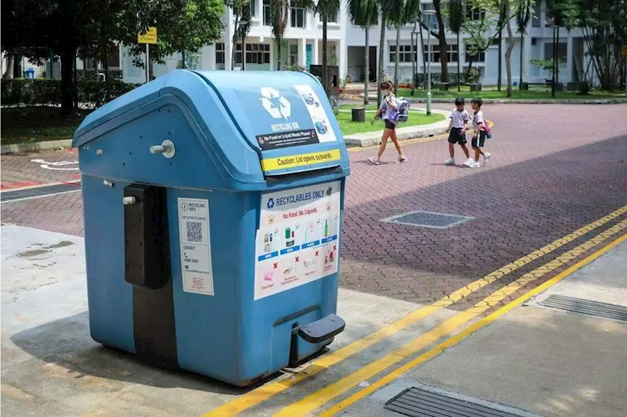 Domestic recycling rate in Singapore lowest in more than a decade